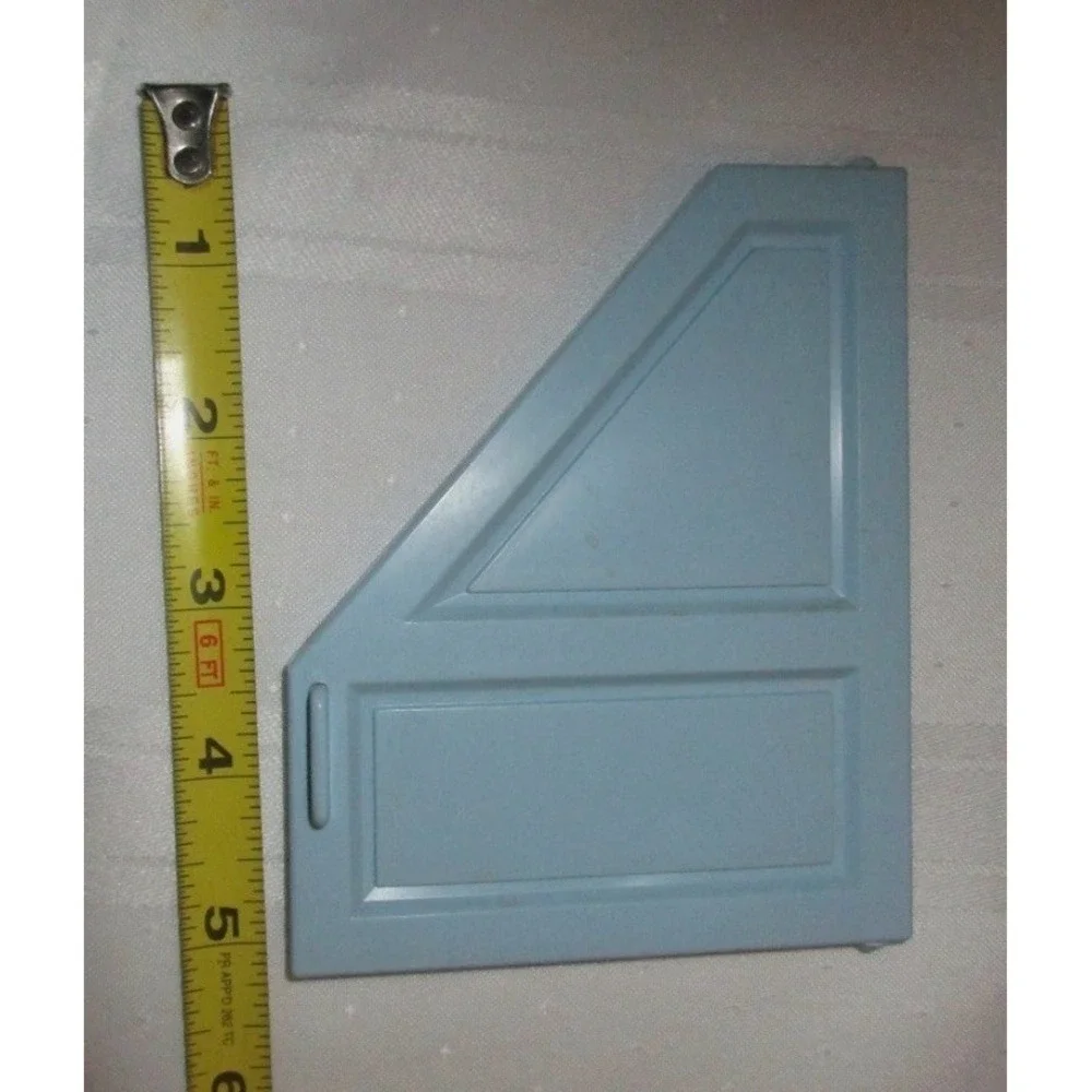 Vintage Playskool Dollhouse Replacement Blue‎ Closet Door